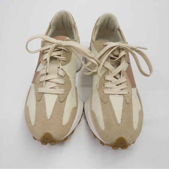 New Balance 327 Sneakers Incense Bone Landslide Casual Neutral Size 7.5 EUC - Picture 4 of 11
